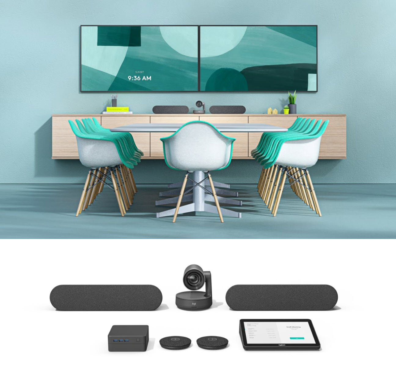 Logitech Rally Bar Video Conference MindVision Technology