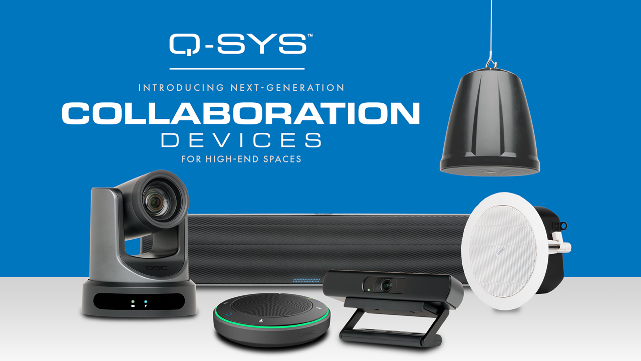 Qsc Control System QSC Q-SYS Solution Thailand - MindVision Technology